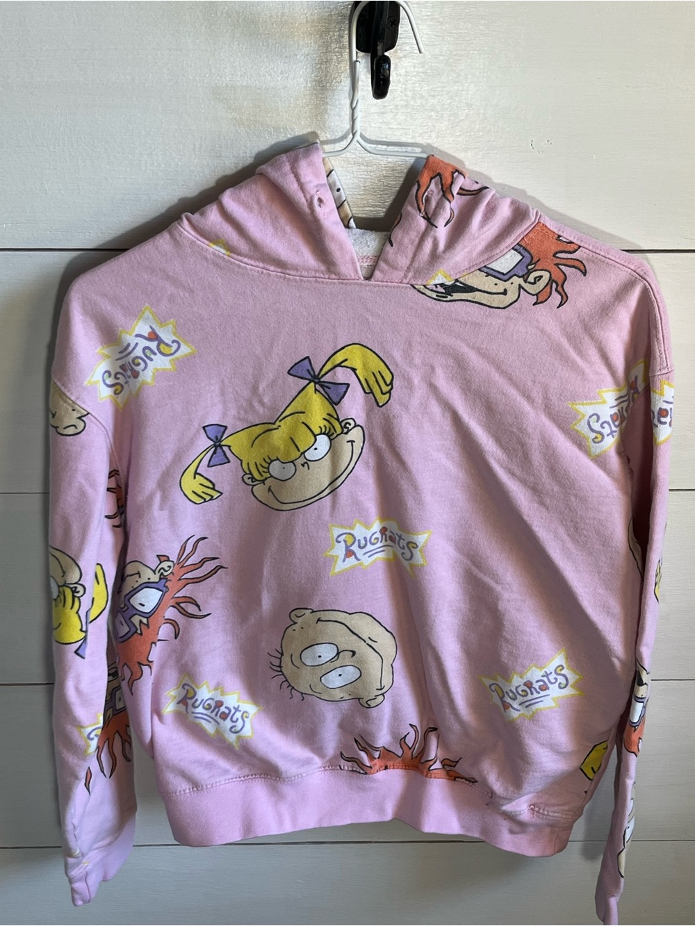 Regrets Pink Hooded Sweatshirt